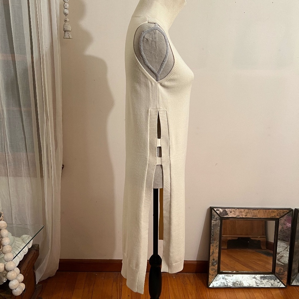Bought at Anthropologie La Fee Verta Long Sweater Turtle Neck w/ Open Sides